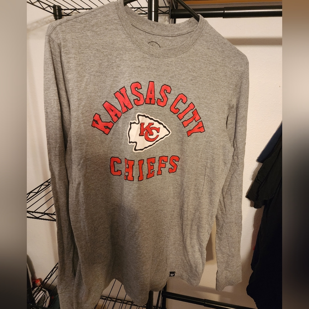 Kansas City Chiefs Men's Small Long Sleeve Tshirt